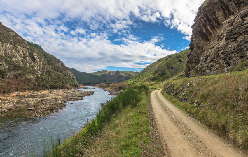Lower Beaumont Gorge, Clutha River, Otago, New Zealand