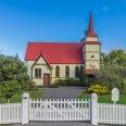 Anglikánský kostel sv. Michala, Porangahau, Hawke's Bay | fotografie