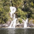 Chamberlain Falls, Doubtful Sound, Fiordland, Nový Zéland | fotografie