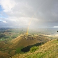 Rainbow, view from Te Mata Peak, Havelock North | photography