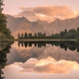 Jezero Matheson, West Coast, Nový Zéland | fotografie