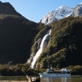 Lady Bowen Falls, Milford Sound, Nový Zéland | fotografie