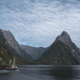 Milford Wanderer and Mitre Peak, Milford Sound, New Zealand | photography