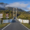 Most přes řeku Karangarua, West Coast, Nový Zéland | fotografie