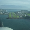 Landing on Wellington, international airport, New Zealand | photography