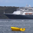 Cruise ship, Paterson Inlet, Stewart Island, New Zealand | photography